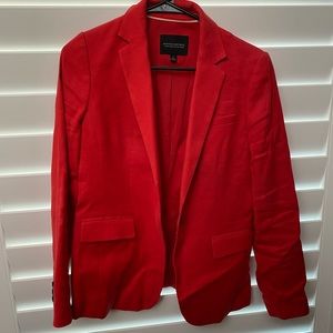 Red banana republic blazer